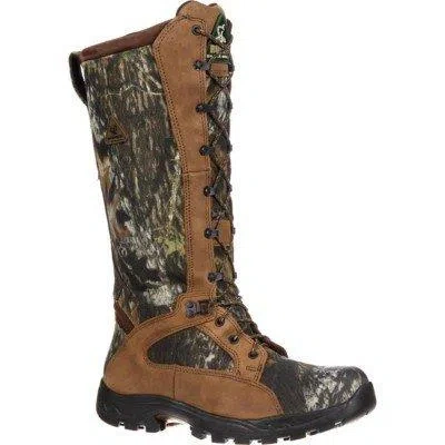 Rocky Hunting Waterproof Snake Boot Unisex Sized In Black