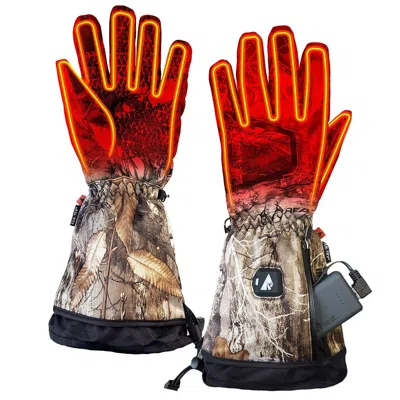 Actionheat Women's  5v Battery Featherweight Heated Gloves In Red