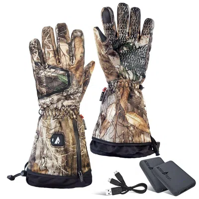 Actionheat Women's  5v Battery Featherweight Heated Gloves In Red