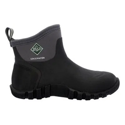 Muck Boot Men's Muck Edgewater Classic Ankle Deck Boots In Black