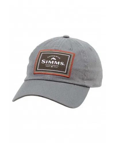 Simms Single Haul Adjustable Hat In Gray