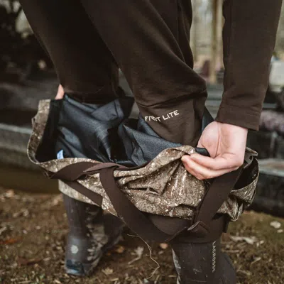 First Lite Men's  Rugged Wool Wader Pant In Brown