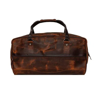 Duluth Pack Heritage Leather Weekender Duffel Bag