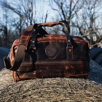 Duluth Pack Heritage Leather Weekender Duffel Bag