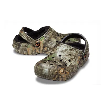 Crocs Realtree Apx Lined Classic Clog In Multi