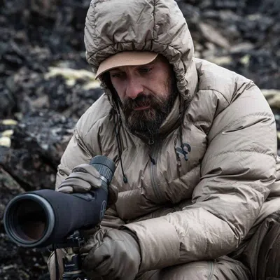 First Lite Men's  Whitecloud Down Jacket In Brown