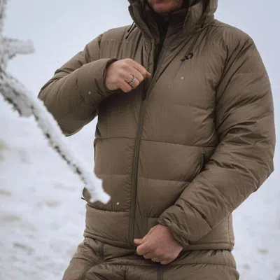 First Lite Men's  Whitecloud Down Jacket In Brown