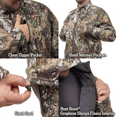 Huntworth Men's  Saskatoon Heat Boost Softshell Jacket In Multi