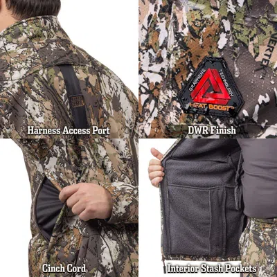 Huntworth Men's  Saskatoon Heat Boost Softshell Jacket In Multi