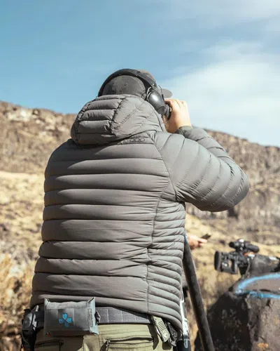 Eberlestock Men's  Mccall Hooded Down Jacket In Gray