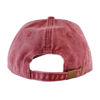 Striker Heritage Adjustable Hat In Red