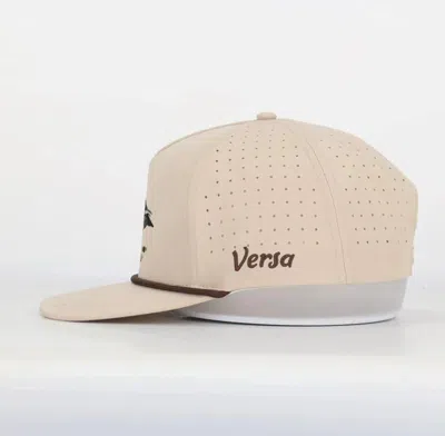 Versa Wood Duck Performance Rope Adjustable Hat In White