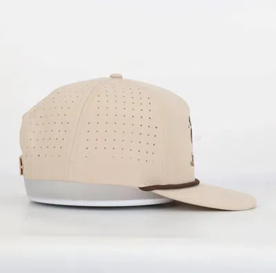 Versa Wood Duck Performance Rope Adjustable Hat In White