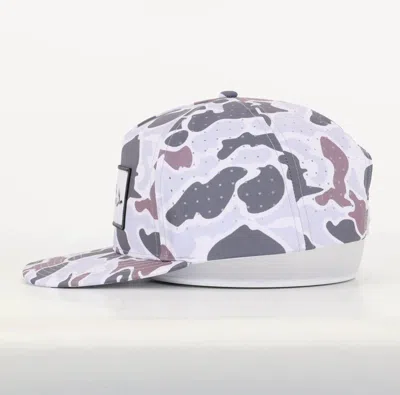 Versa Camo Performance Adjustable Hat In White