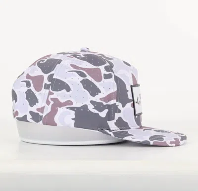 Versa Camo Performance Adjustable Hat In White
