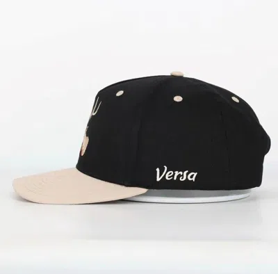 Versa The Elk Adjustable Hat In Black