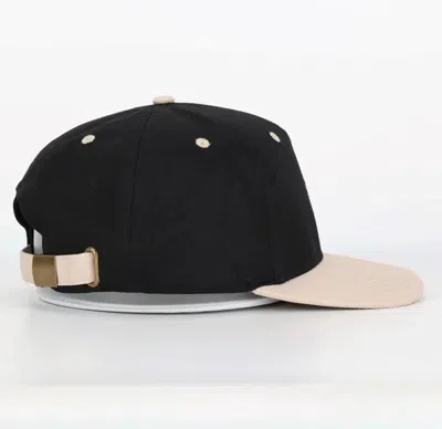 Versa The Elk Adjustable Hat In Black