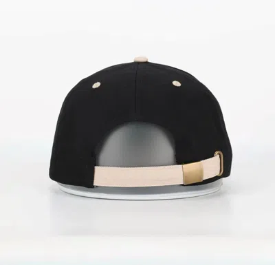 Versa The Elk Adjustable Hat In Black