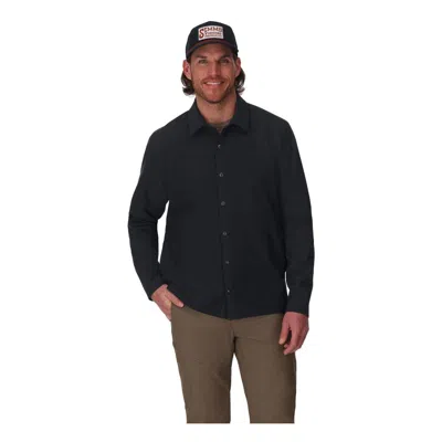 Simms Men's  Harbor Shacket In Blue