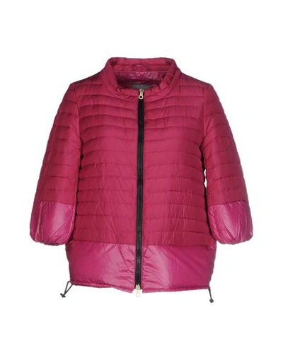 Duvetica Down Jacket In Mauve