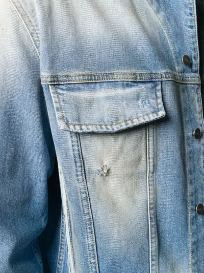 Represent Checked Overshirt In Blue