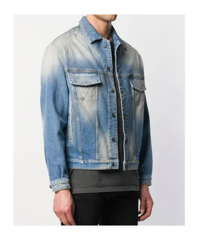 Represent Checked Overshirt In Blue