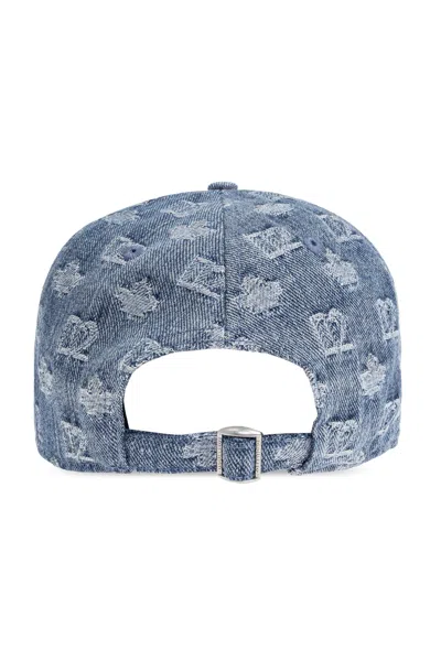 Dsquared2 D2 Monogram Baseball Cap In Brown