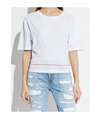 Dsquared2 Breezy T-shirt In White