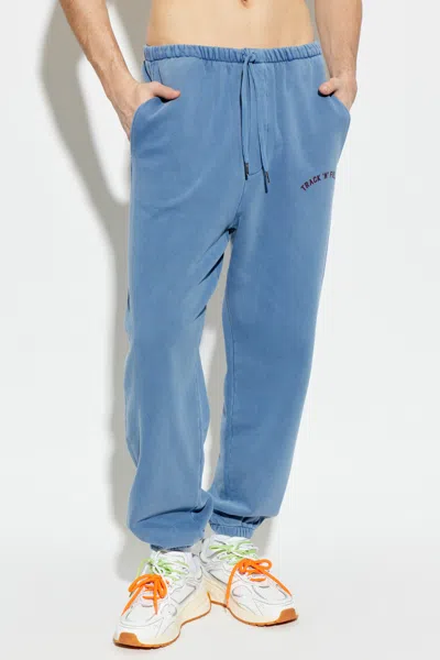 Dsquared2 Drawstring Sweatpants In Blue