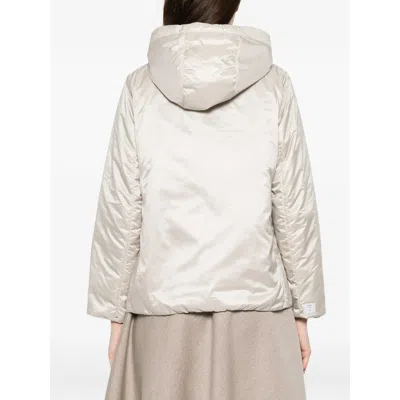 Max Mara The Cube Padded Blouson Jacket In Neutral
