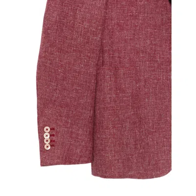 Isaia Buttoned Blazer In Multi