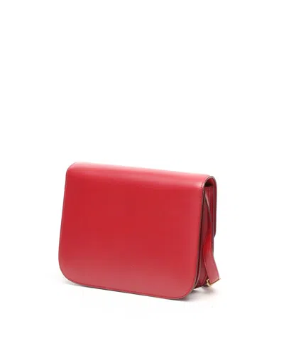 Celine Céline Classic Box Bag In Red