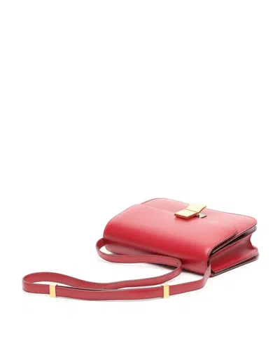 Celine Céline Classic Box Bag In Red