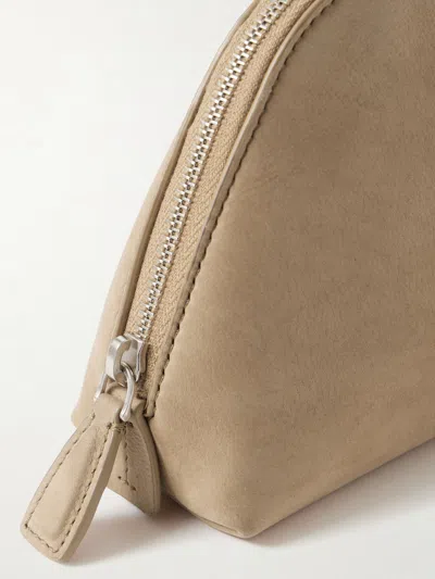 The Row Devon Mini Clutch In Sand