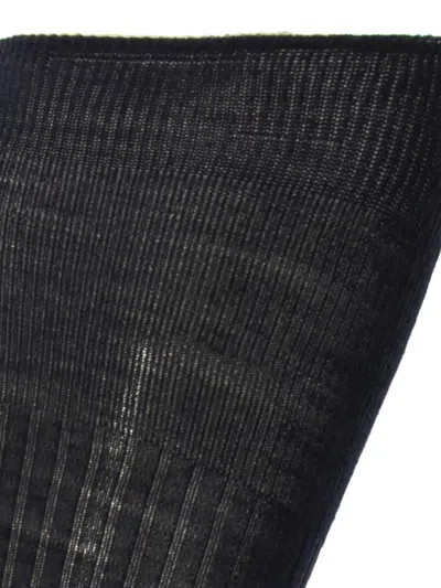 Dsquared2 Ribbed Socks In Black