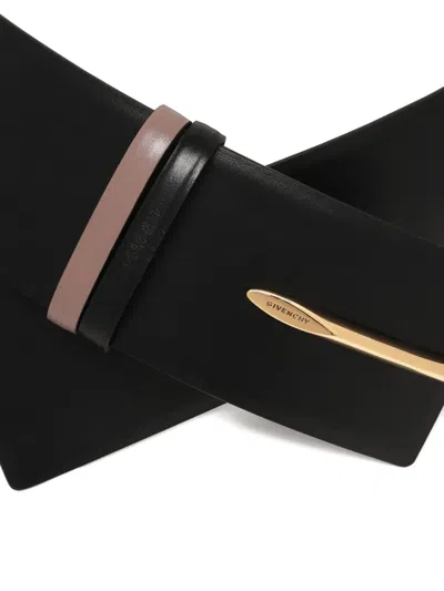 Givenchy Leather Belt In Black