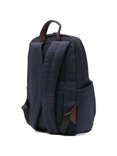 Piquadro Laptop Backpack In Blue