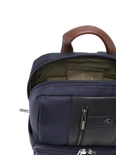 Piquadro Laptop Backpack In Blue