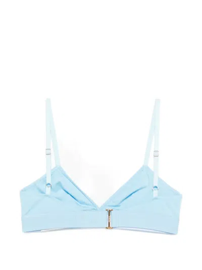 Tom Ford Triangle Logo-detail Bra In Multi