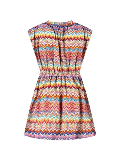Missoni Zigzag-pattern Dress In Multi
