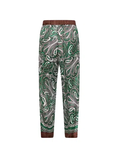 P.a.r.o.s.h Paisley-pattern Trousers In Multi