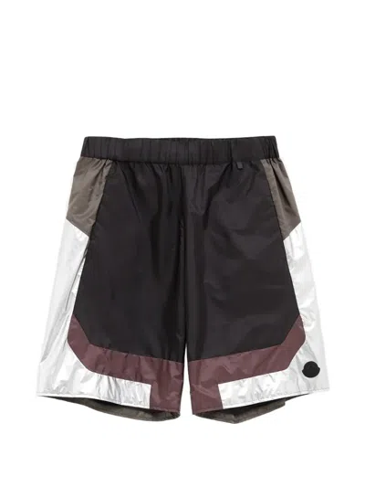 Moncler Geometric Pattern Shorts In Multi