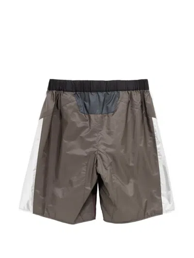 Moncler Geometric Pattern Shorts In Multi