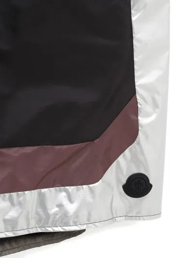 Moncler Geometric Pattern Shorts In Multi