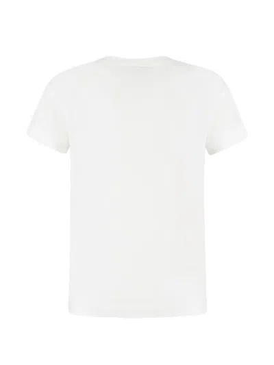 Fendi Logo-print T-shirt In White
