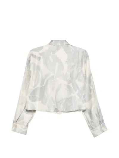 Alysi Tie Printed Shirt In Multi