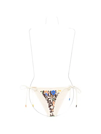 Alemais Maroc Tie-side Bikini Bottom In Multi