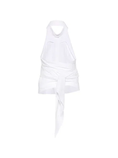 P.a.r.o.s.h Parosh White Shirt Woman In Gray