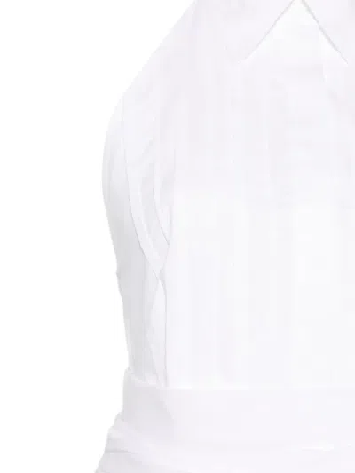 P.a.r.o.s.h Parosh White Shirt Woman In Gray