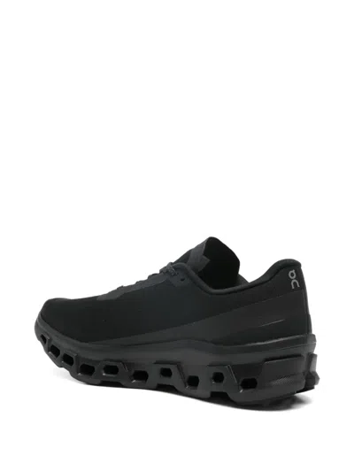 On Cloudmster 2 Rubber-trimmed Mesh Running Sneakers In Black